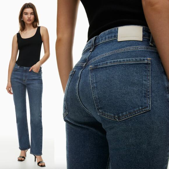Citizens of Humanity | Zurie Straight Leg Jeans Garnish Medium Blue 31 - Picture 1 of 15